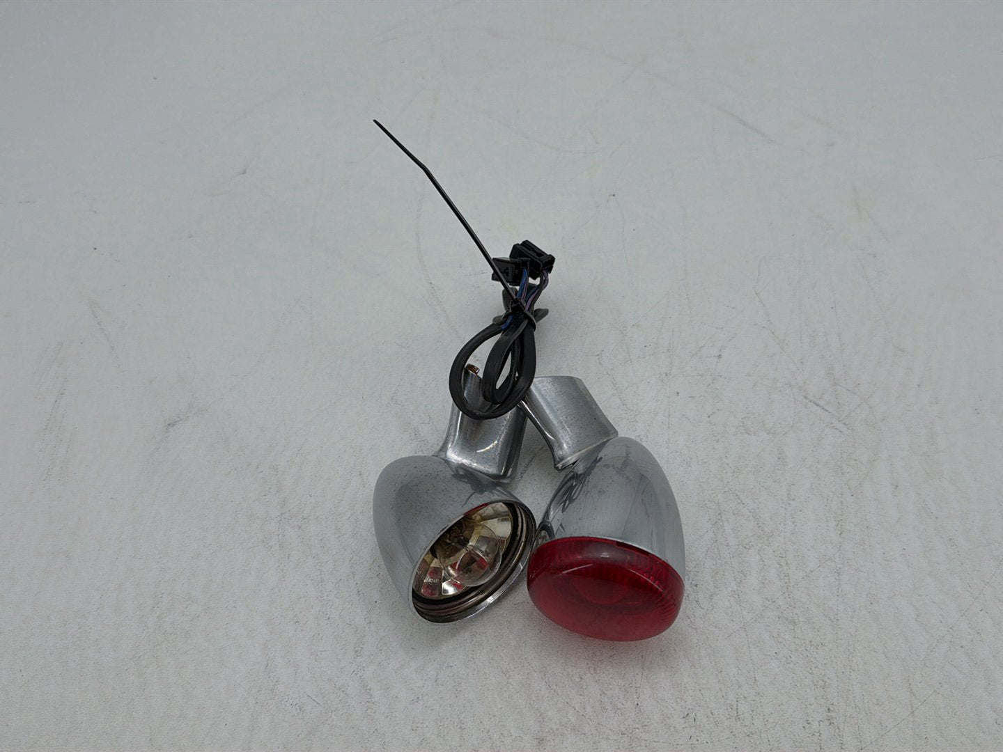 2009 Harley Dyna Street Bob FXDB OEM Rear Left & Right Turn Signals
