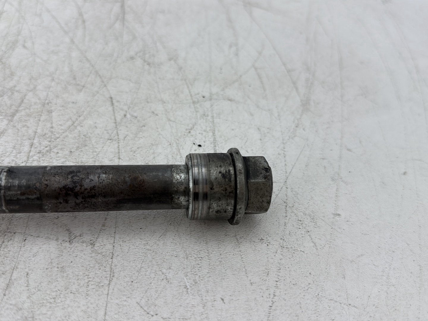 1995 Harley Road King Touring FLHR OEM Rear Wheel Axle Bolt Shaft