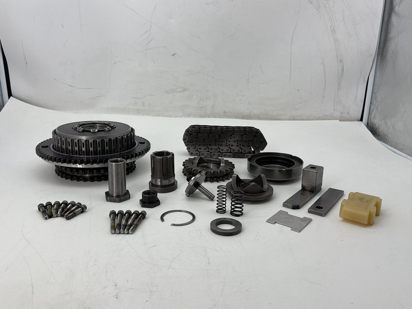 1991 Harley Heritage Softail Classic FLSTC OEM Clutch Basket Chain Tensioner Kit