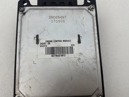 2007 - 2011 Harley-Davidson Touring Street Glide Engine Control Module Brain ECU ECM 34245-09