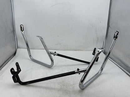 2018 Harley Electra Glide Touring Ultra FLHTCU OEM Rear Left Right Saddlebag Guard Rails Bar