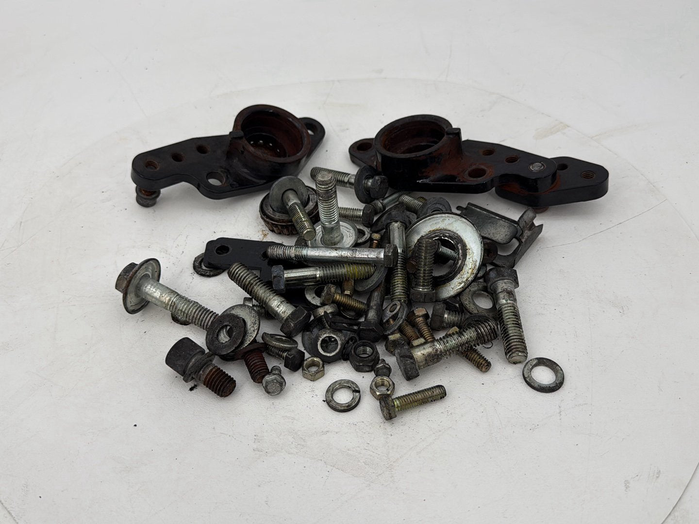 1999 - 2006 Harley-Davidson Touring Electra Glide Hardware Bolts Nuts & Brackets w/ Left Right Swingarm Brackets