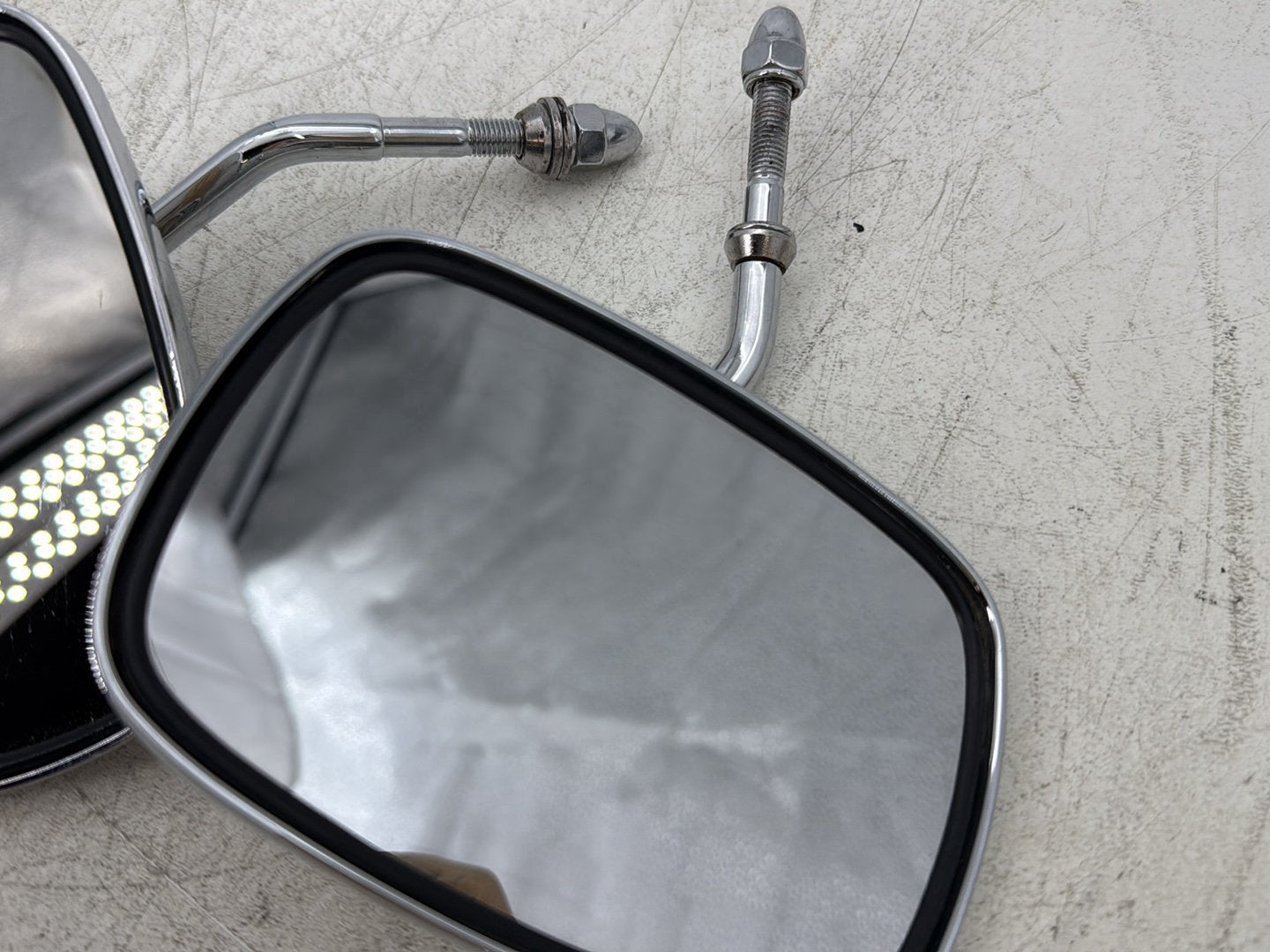 2000 Harley Softail FLSTC Heritage Classic OEM Left Right Rear View Mirror