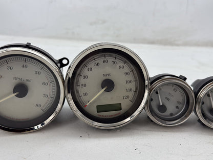 2007 Harley Street Glide Touring FLHX OEM Air Oil Volt Fuel Tacho Speedo Gauges