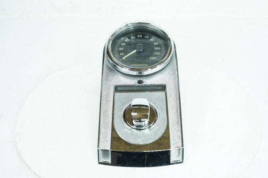 2007 - 2012 Harley-Davidson Softail Custom Fuel Tank Dash Console Speedometer NOKey 71250-00A
