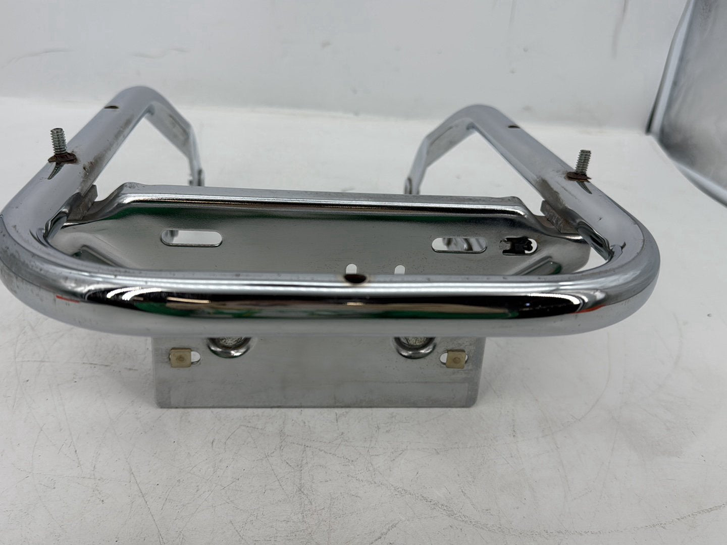 2008 Harley Touring FLHTCU Electra Glide Ultra OEM Rear License Plate Support Bar Holder