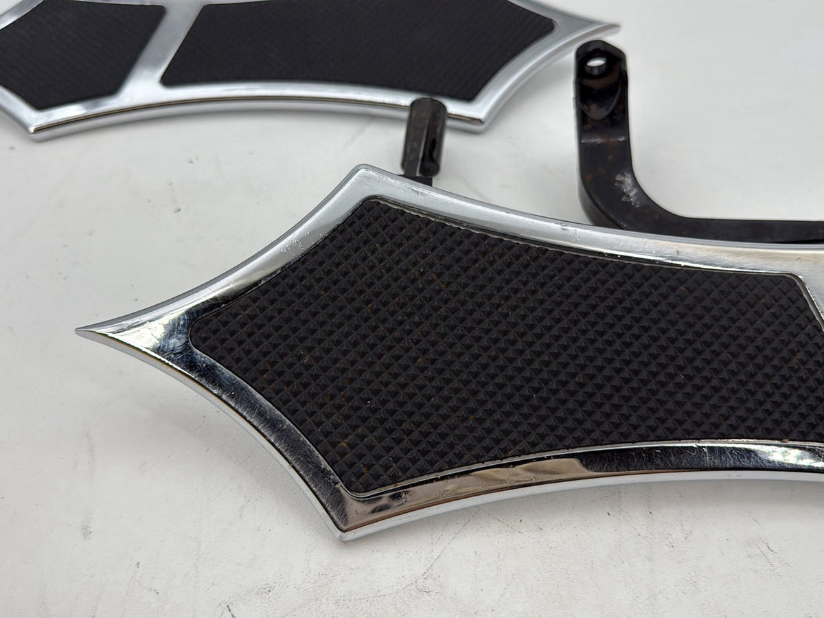2013 Harley Street Glide Touring Left Right Driver Floorboard Foot Rest Bad Dad