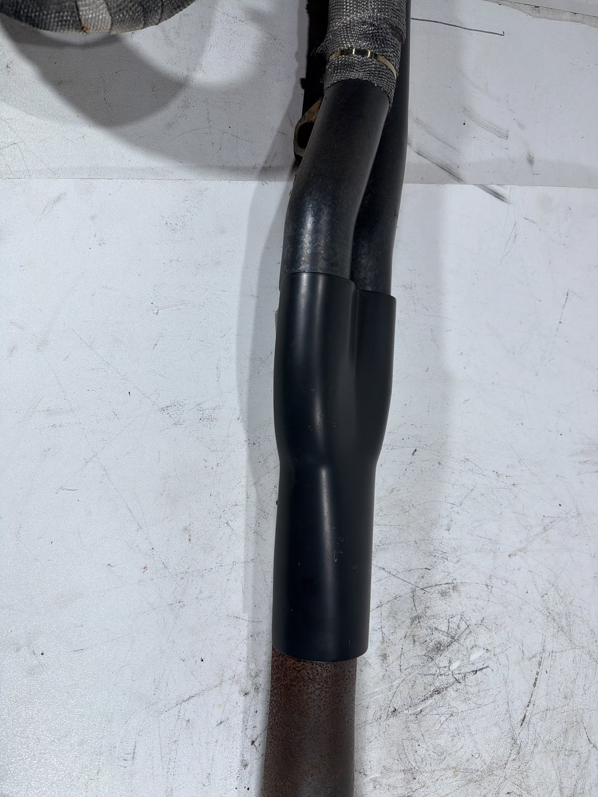 2011 Harley Electra Glide Touring Exhaust Header Pipe Muffler BASSANI 2 into 1