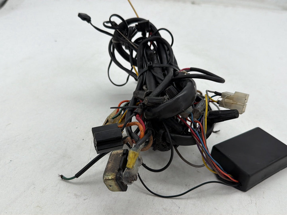 90 Harley Electra Glide Touring Sport OEM Wire Wiring Harness Plug In Connectors