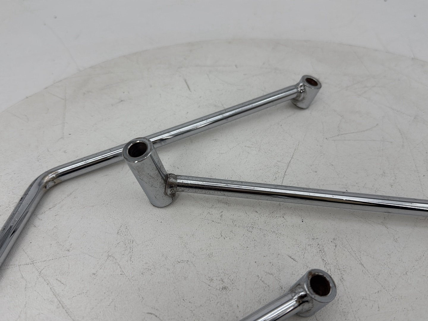 1999 - 2006 Harley-Davidson Softail Heritage Rear Left Right Saddlebag Guard Rails Bar 91790-84A
