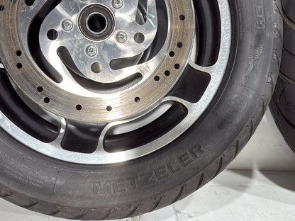 2007 Harley Street Glide Touring FLHX OEM Front & Rear Wheel Rim Tire