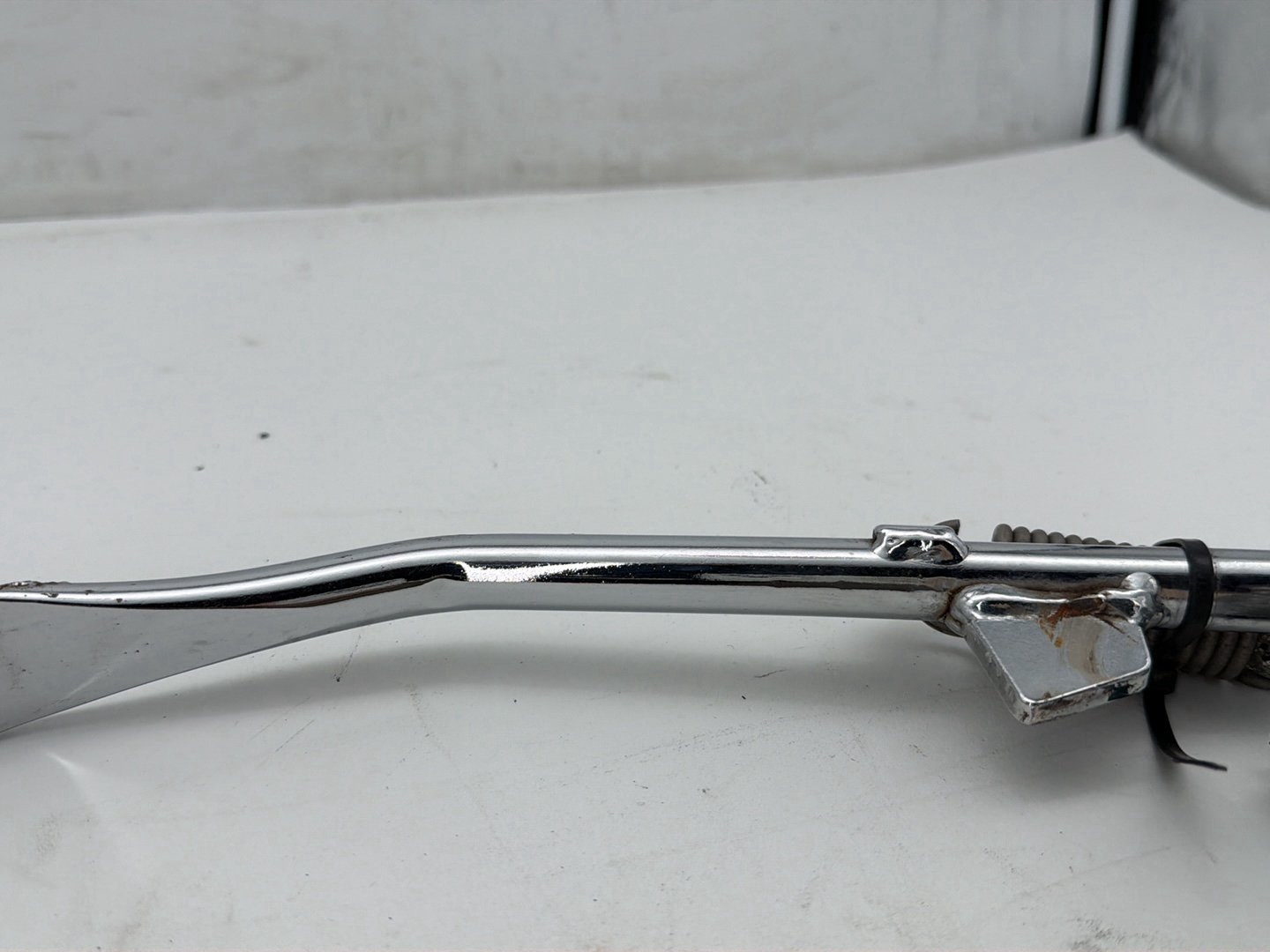 2008 Harley Dyna Fat Bob FXDF OEM Left Side Jiffy Kick Stand & Spring