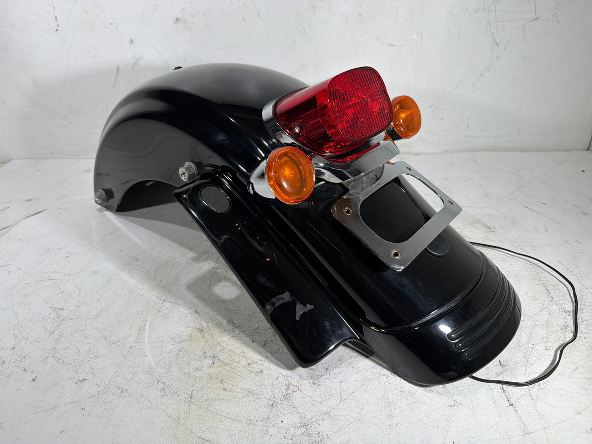 2009 Harley Street Glide Touring FLHX OEM Rear Wheel Fender & Turn Signals Bar