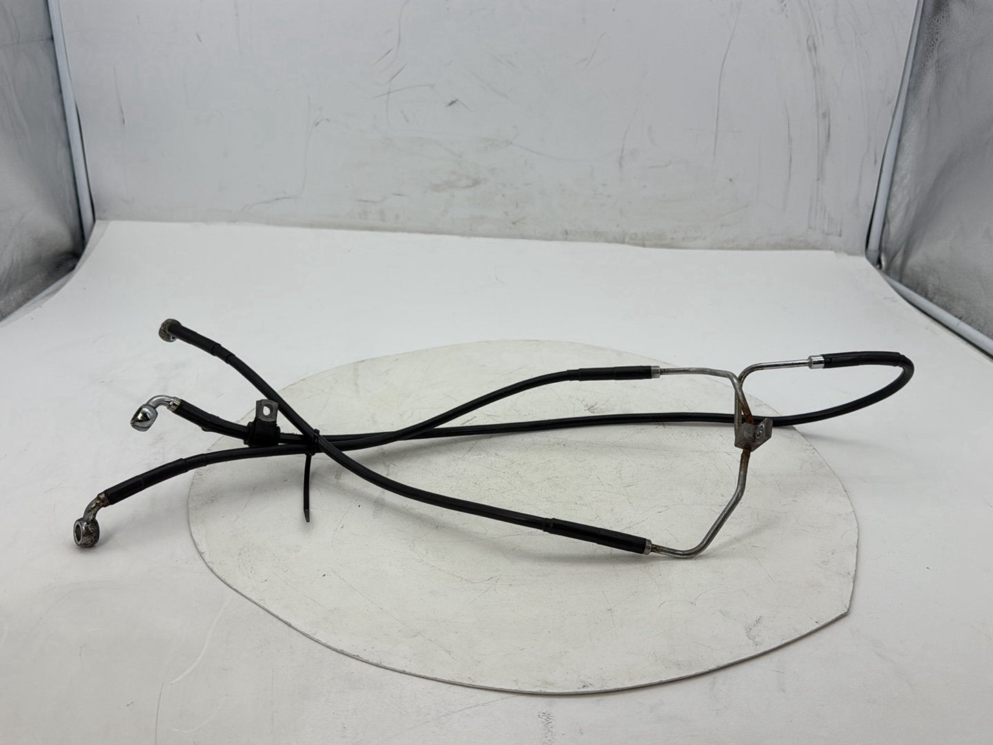 2012 Harley Dyna Fat Bob FXDF 103 OEM Front Brake Hose Line Pipe NON-abs