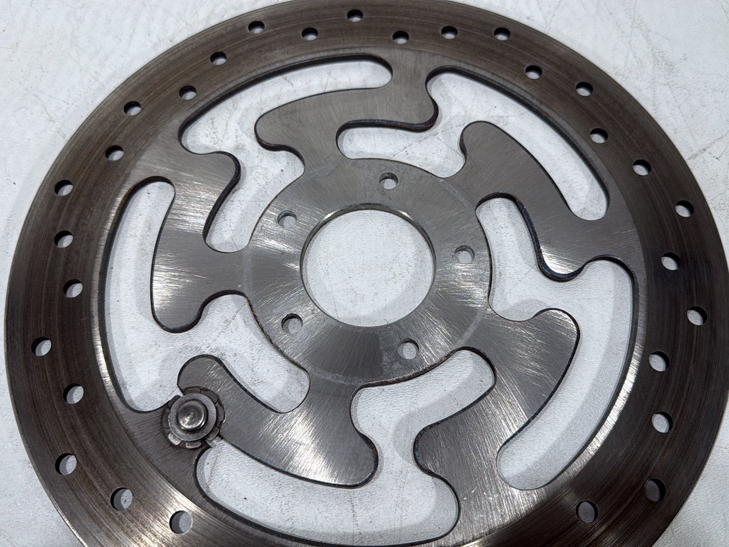 2010 Harley Street Glide Touring FLHX OEM Front Brake 1 Rotor Disc