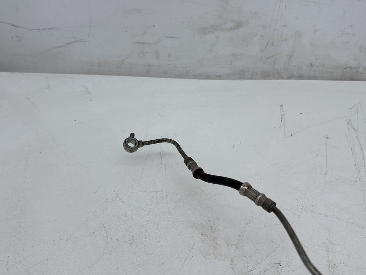 2009 Harley Road King Touring Police OEM Front Brake Hose Line Pipe ABS