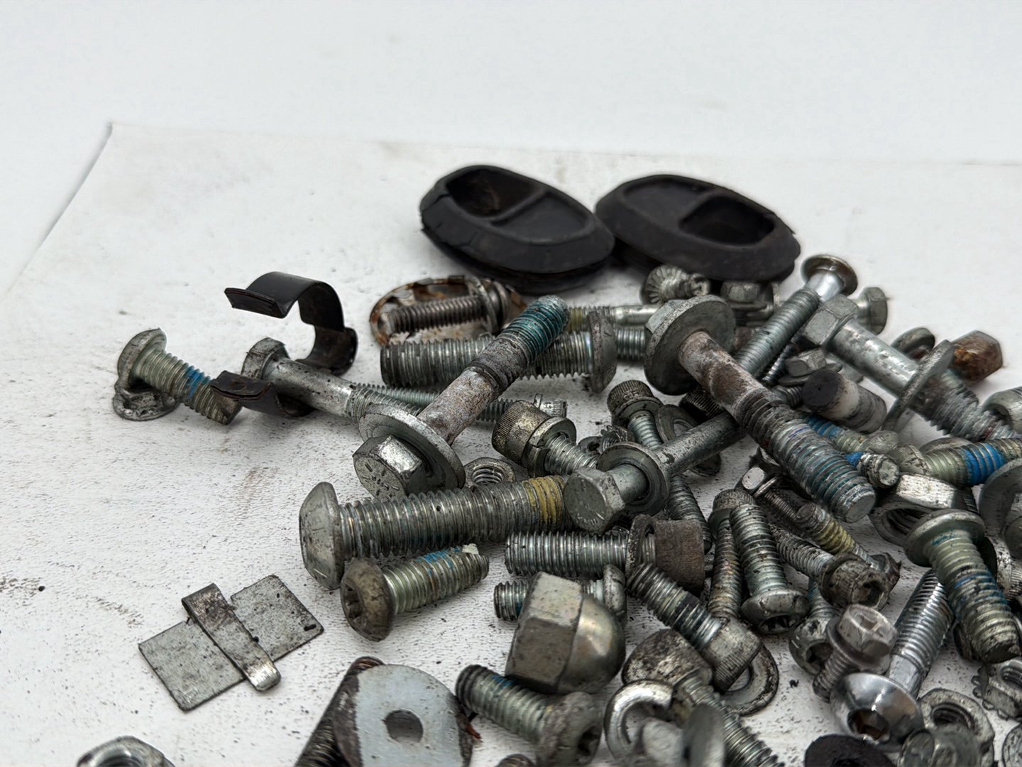 2008 Harley Dyna Fat Bob FXDF OEM Hardware Bolts Nuts & Brackets