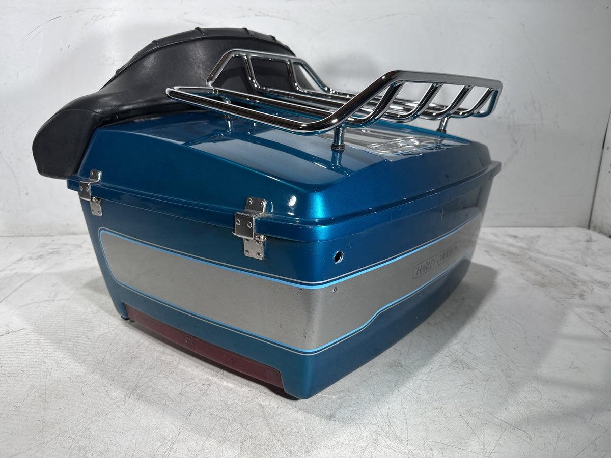 1995 Harley Electra Glide Touring FLHT OEM Pass Backrest Tour Pak Luggage NOKey