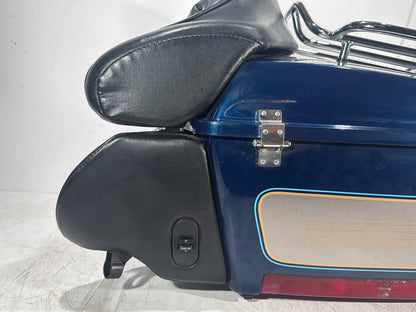 1998 Harley Touring FLHTCUI Electra Glide Ultra OEM Pass Backrest Tour Pak Luggage NOKey