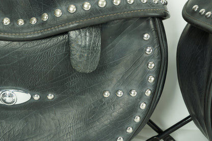 2007 - 2012 Harley-Davidson Softail Heritage Classic Rear Left Right Saddlebags Luggage Leather  	90476-06A