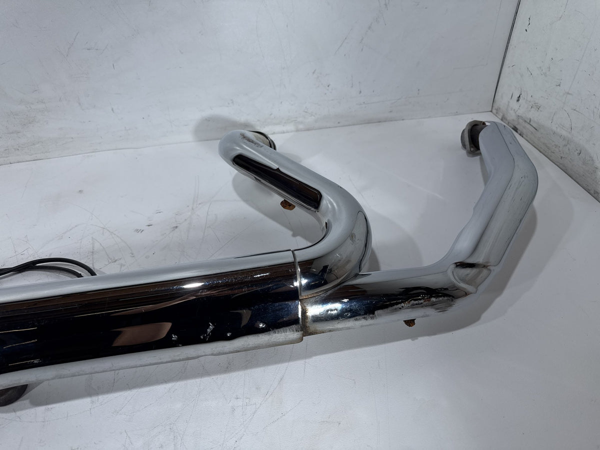 2011 Harley Road King Touring FLHR OEM Exhaust Header 1 Pipe Muffler