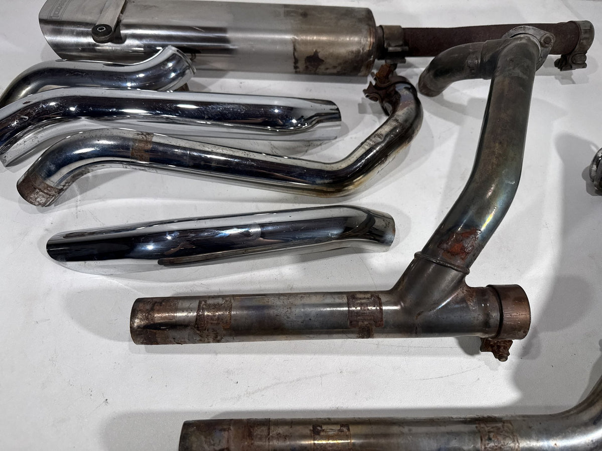 2003 Harley Electra Glide Touring Ultra OEM Exhaust Header Pipes Muffler