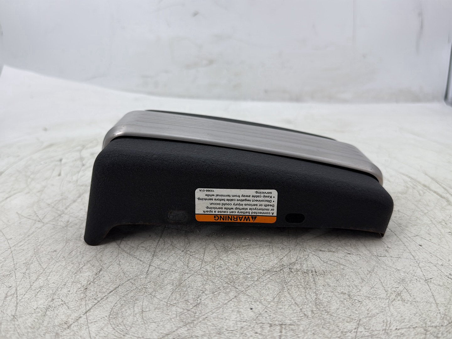 2007 Harley Dyna Street Bob FXDBI OEM Lower Battery Tray Stay Box Cover Panel