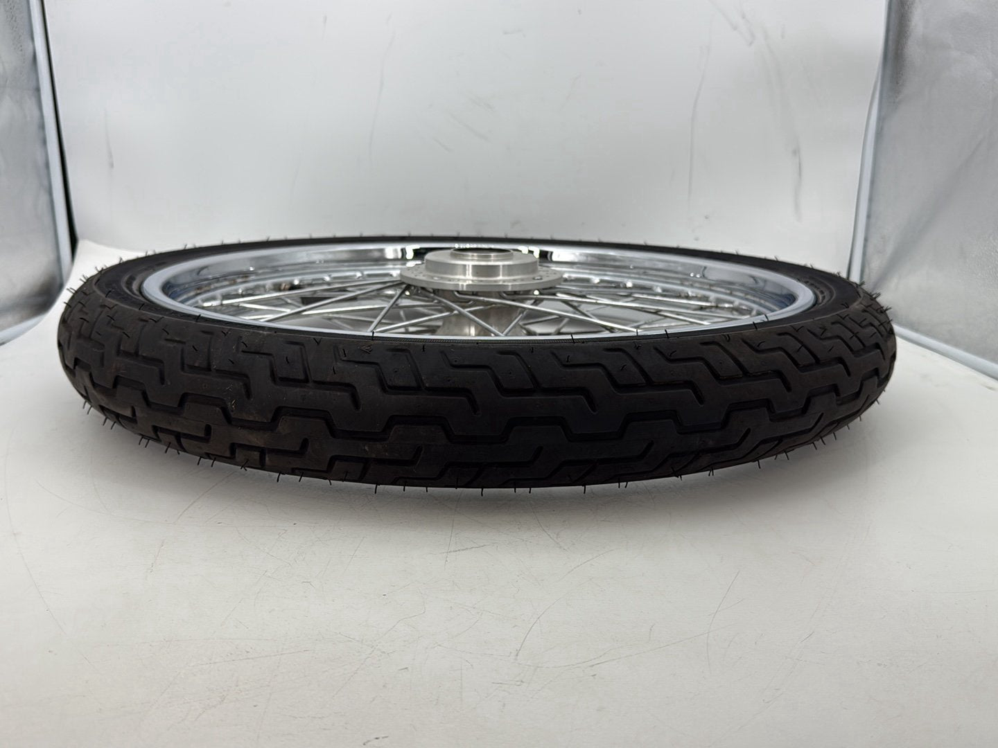 2006 Harley Sportster XL883C 883 Custom OEM Front Wheel Rim Tire Spoked