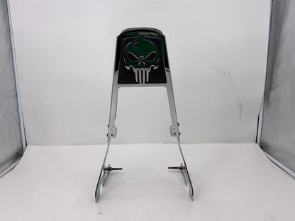 2003 Harley Sportster XL1200C 1200 Custom Anniversary OEM Rear Sissy Bar w/ Backrest Cushion Pad