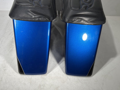 2007 - 2016 Harley-Davidson Touring Electra Glide Ultra Left Right Saddlebags Luggage NOKey 90752-93 , 90753-93