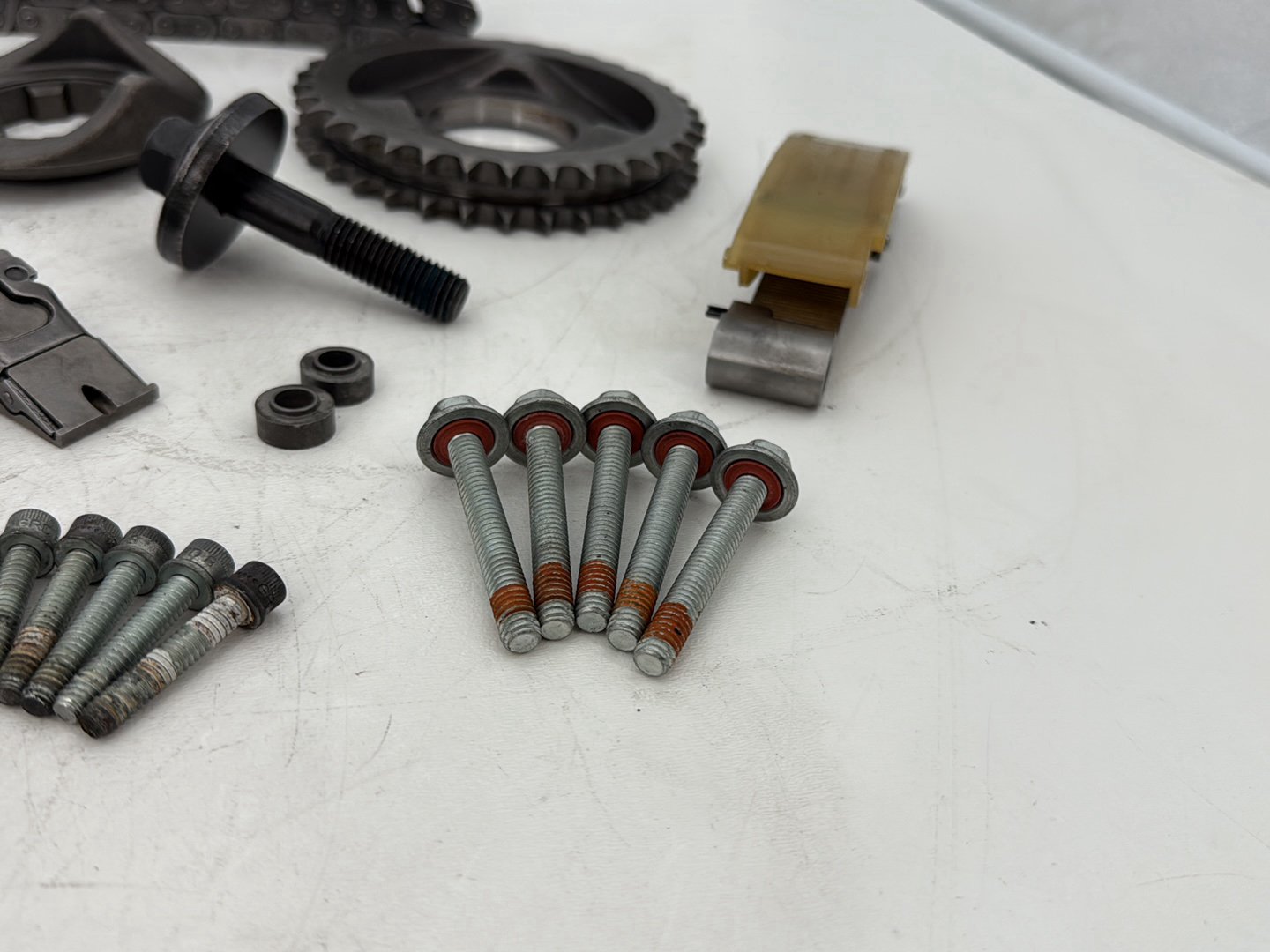 2008 Harley Touring FLHTCU Electra Glide Ultra OEM Clutch Basket Chain Tensioner Kit