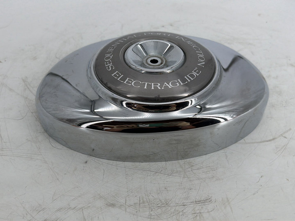 06 Harley Touring FLHTCI Electra Glide Classic OEM Air Filter Cleaner Cover Cap