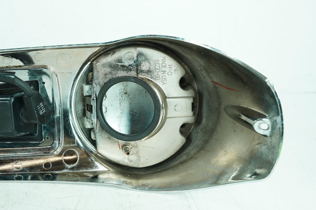 12 Harley Touring FLHTK Electra Glide Ultra OEM Fuel Gas Tank Dash Console NOKey