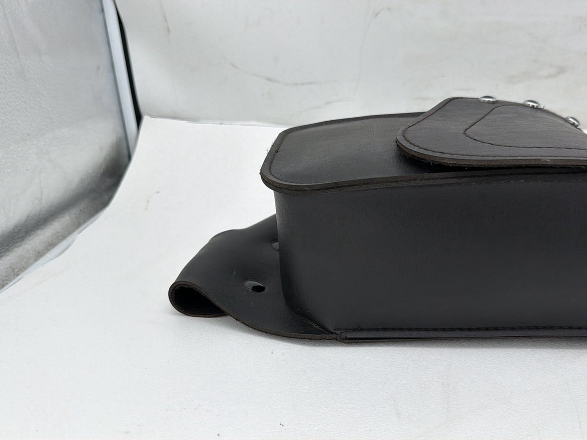 1997 Harley Road King Touring Rear Left Right Saddlebags Luggage Leather Old # 7