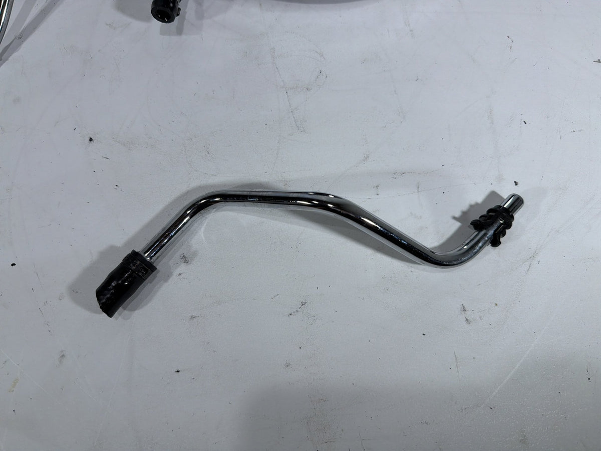 01 Harley Softail Deuce FXSTD OEM Oil Tank Reservoir Bottle Canister & Dipstick