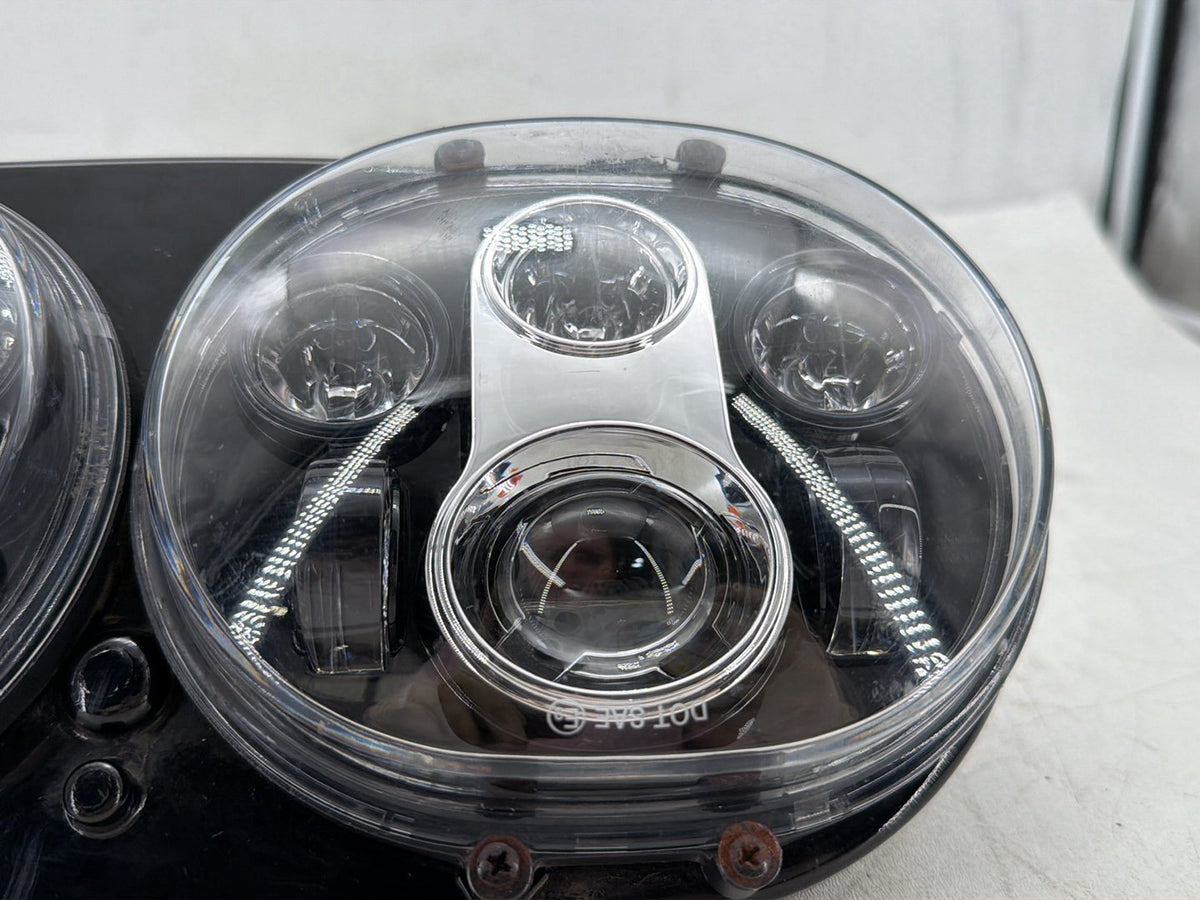 2009 Harley Road Glide Touring FLTR OEM Headlight Headlamp Head Lamp Light LED