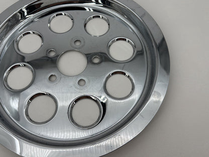 1999 - 2006 Harley-Davidson Dyna Wide Glide Rear Wheel Belt Sprocket Cover Chrome