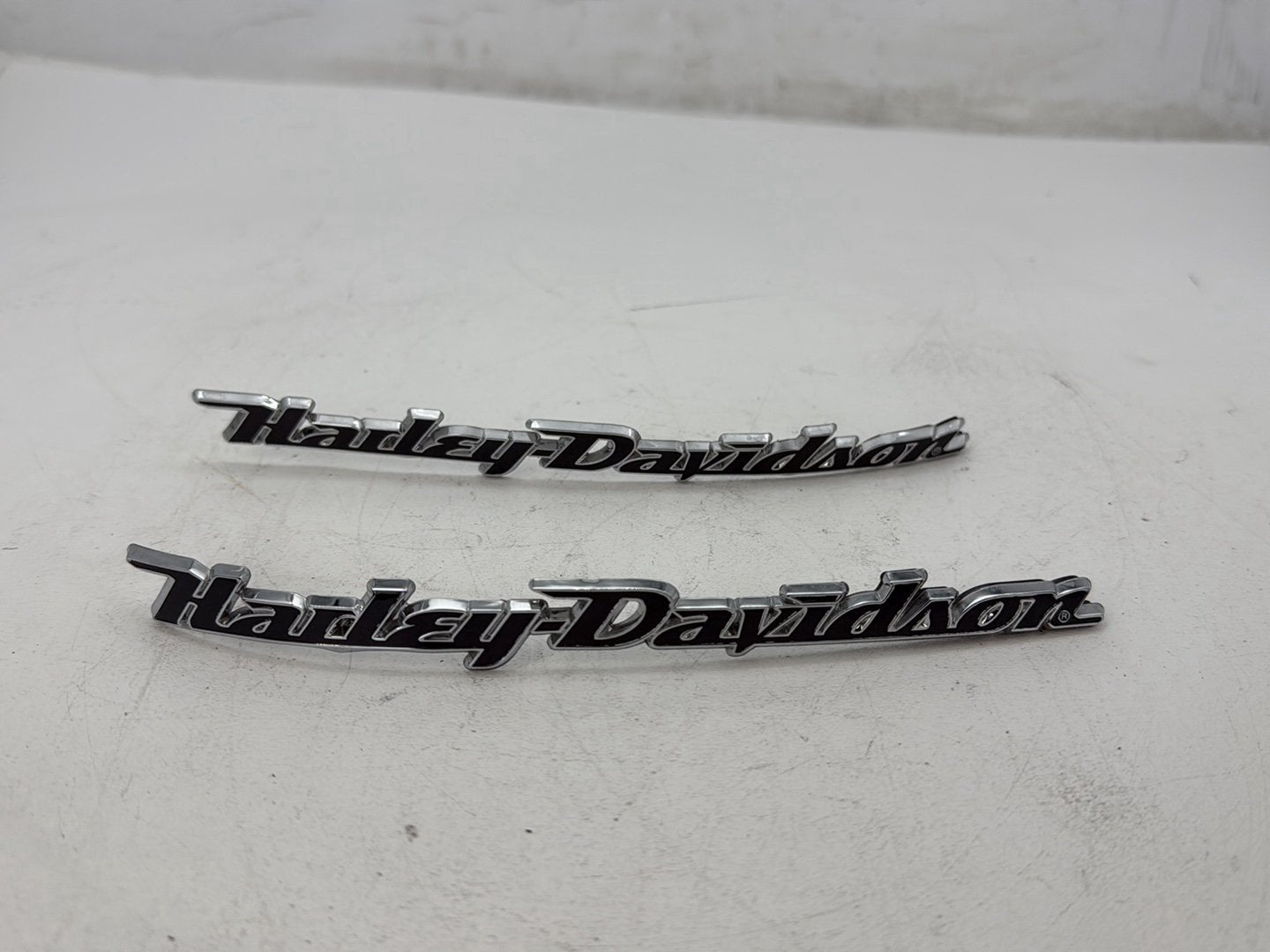 2014 Harley Electra Glide Touring CVO Screamin Eagle OEM Fuel Tank Badges Trim Logo Sticker