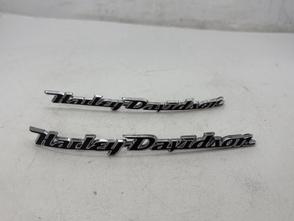 2014 Harley Electra Glide Touring CVO Screamin Eagle OEM Fuel Tank Badges Trim Logo Sticker