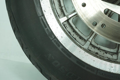 1989 - 2003 Harley-Davidson Sportster Hugger Front & Rear Wheel Rim Tire 43594-00A