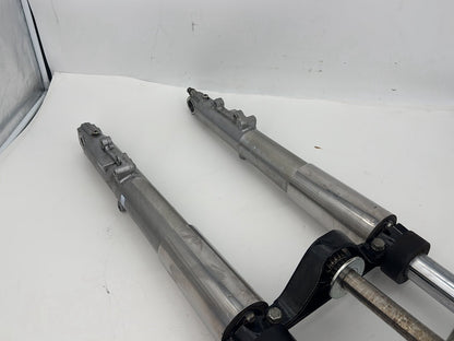 1999 - 2006 Harley-Davidson Touring Electra Glide Classic Front Triple Tree Set & LH RH Fork Legs Sliders  	45446-87A