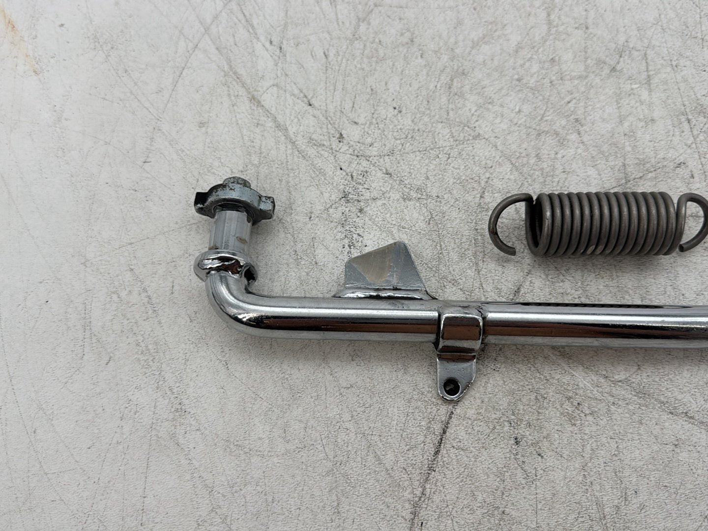 2003 Harley Dyna Wide Glide FXDWG OEM Left Side Jiffy Kick Stand & Spring