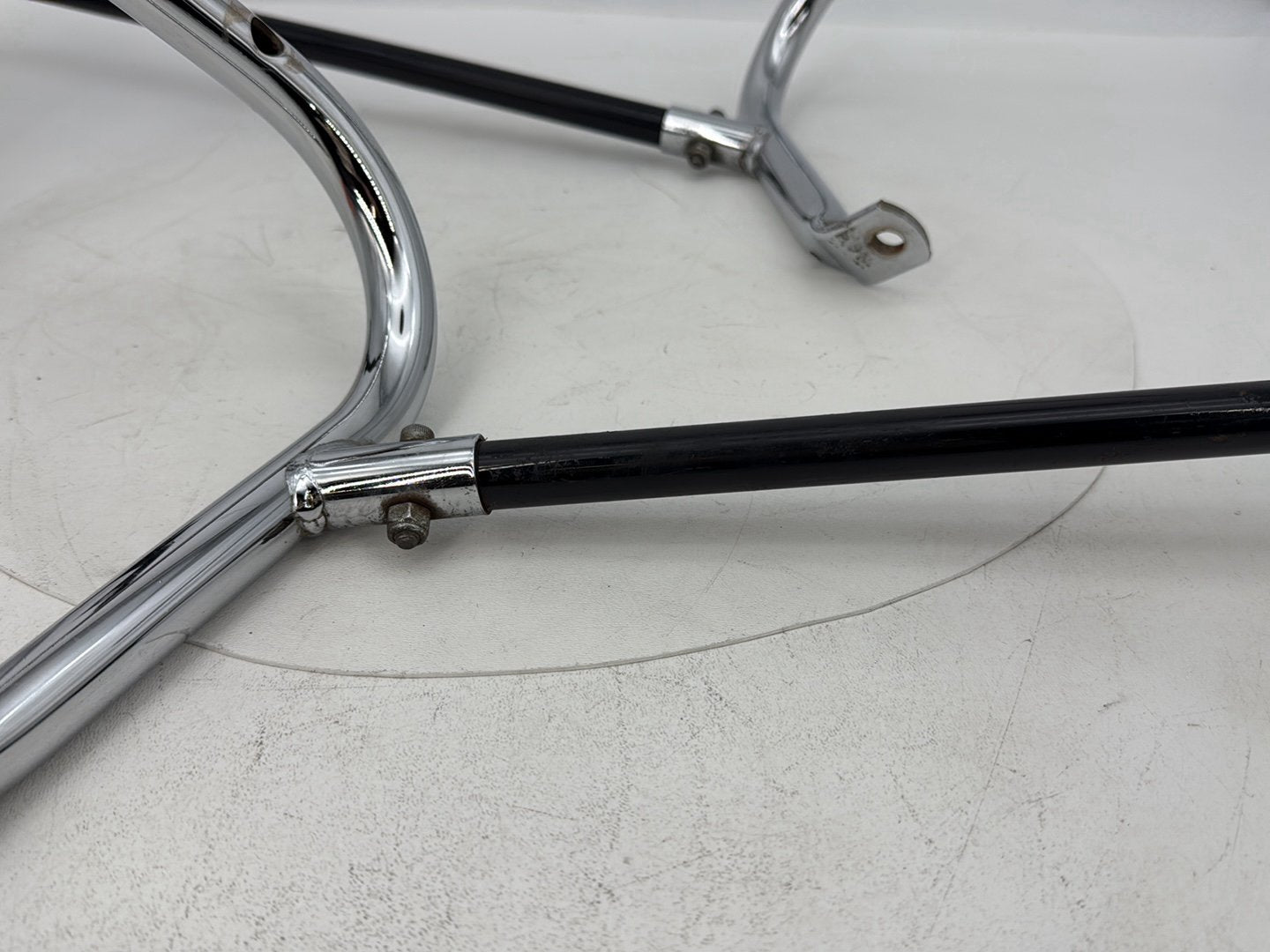 2007 - 2011 Harley-Davidson Touring Electra Glide Ultra Rear Left Right Saddlebag Guard Rails Bar 49193-09