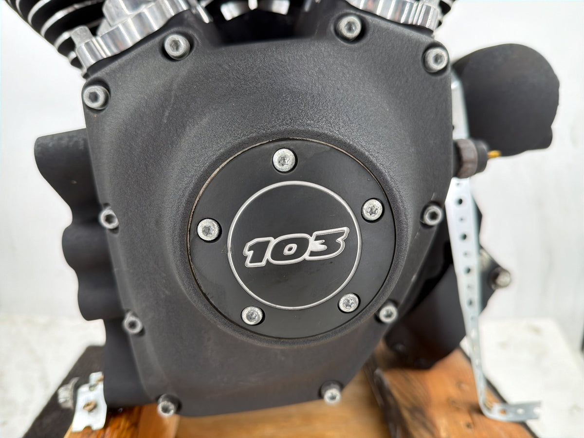 12 Harley Dyna Fat Bob FXDF 103 OEM EFI Twin Cam 103 Engine Motor air-cooled 22K