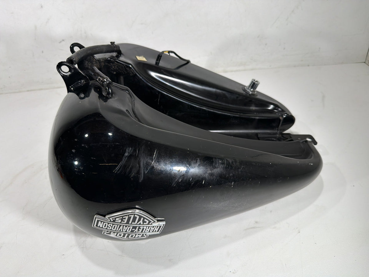 2014 Harley Softail Slim FLS OEM Fuel Gas Tank Gasoline Reservoir - DENTED -