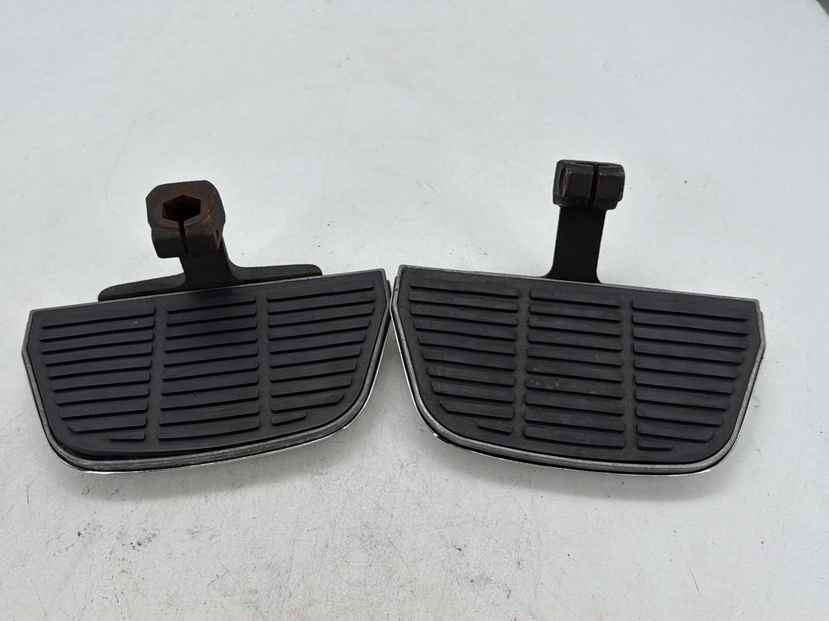 1990 Harley Electra Glide Touring OEM Left Right Passenger Floorboard Foot Rest