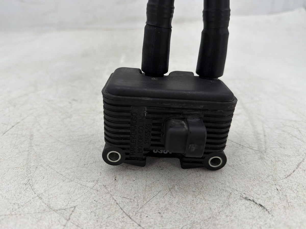 2001 Harley Fat Boy Softail FLSTF OEM Ignition Coil Spark Plugs Cable