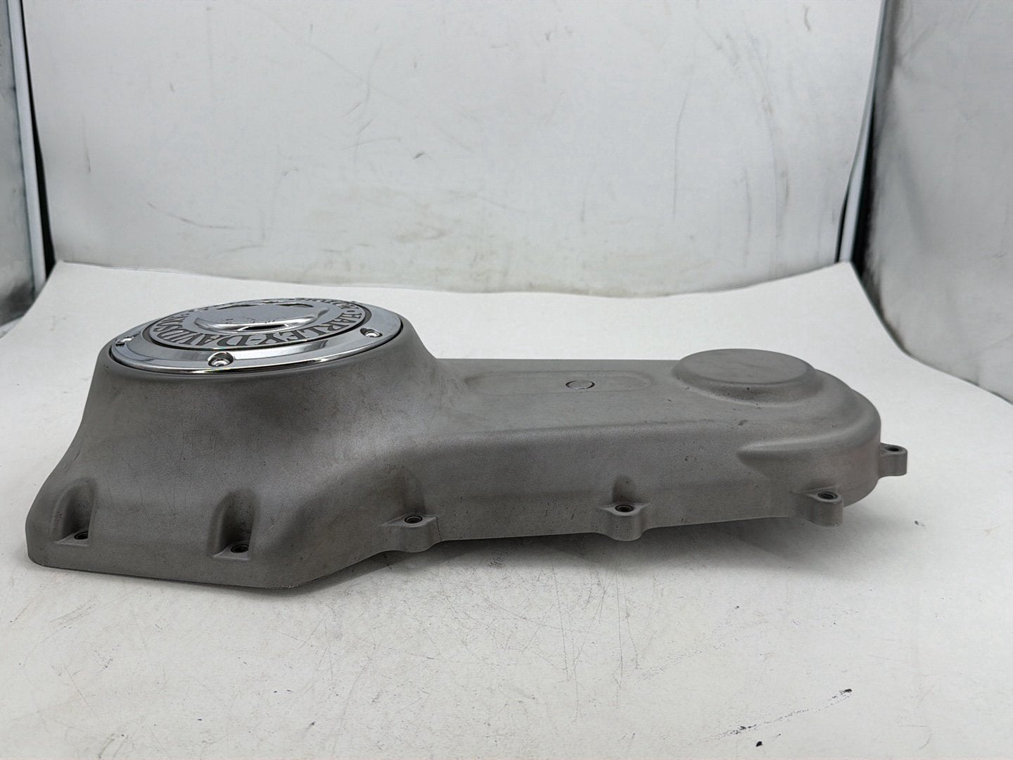2009 Harley Dyna Street Bob FXDB OEM Outer Primary Clutch Cover Willie G Skull