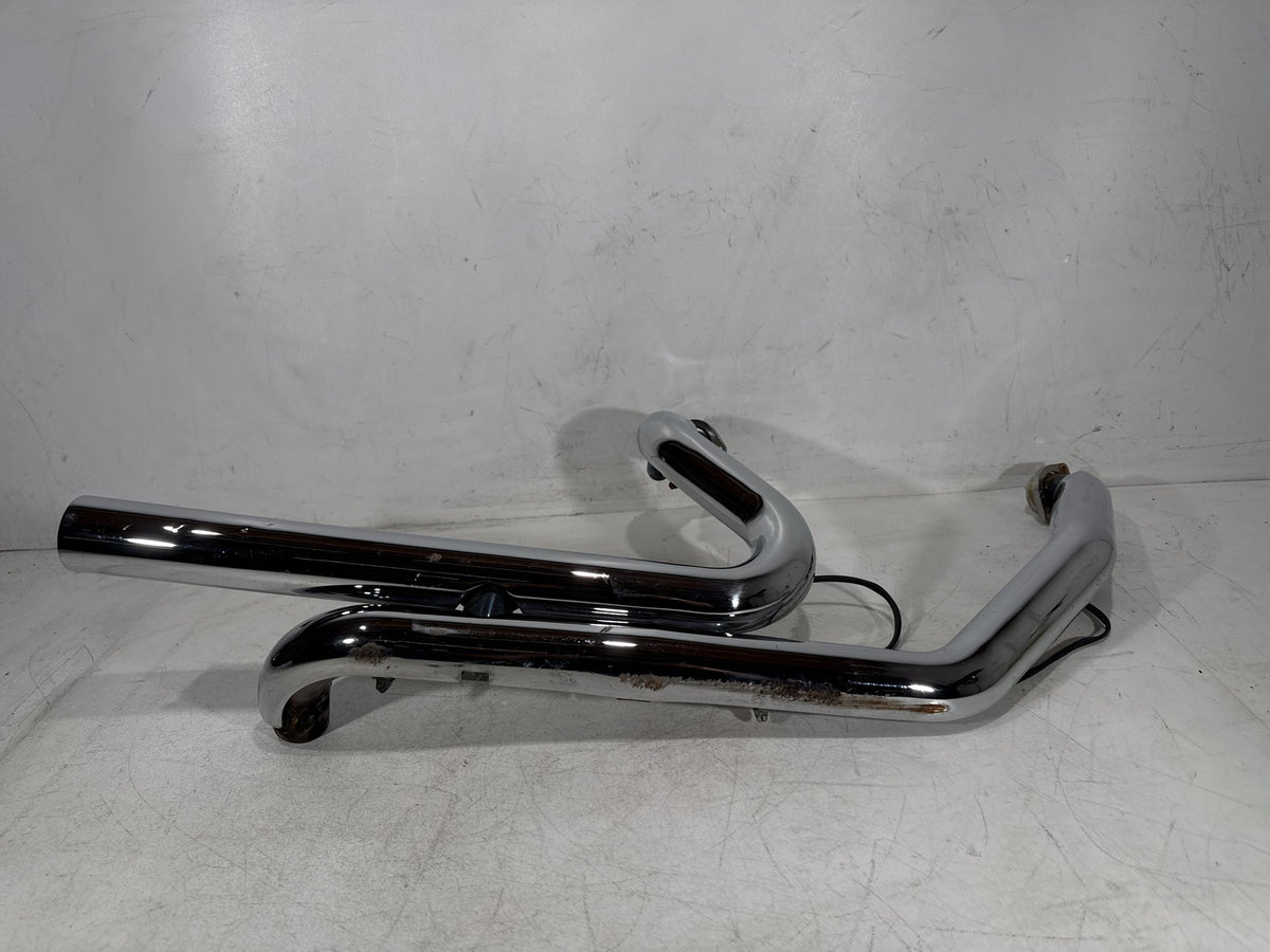 2012 Harley Street Glide Touring FLHX OEM Exhaust Header Pipes Muffler