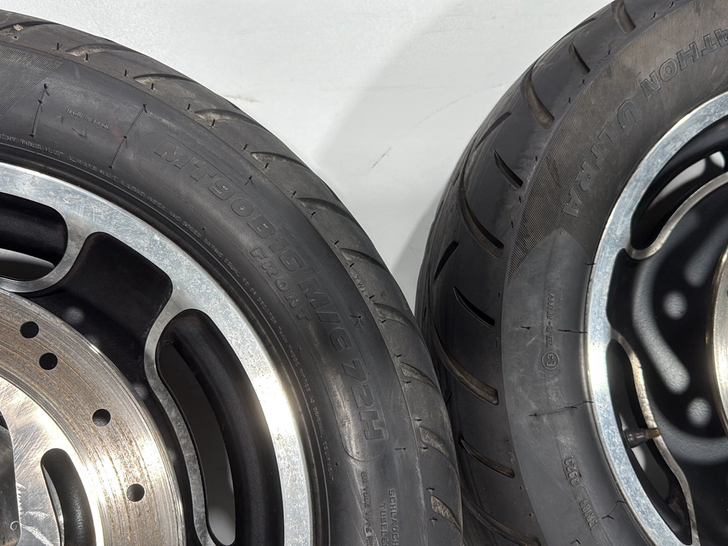 2007 Harley Street Glide Touring FLHX OEM Front & Rear Wheel Rim Tire